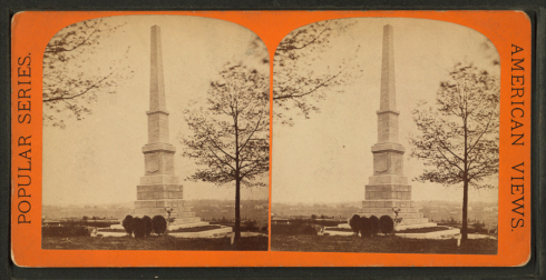 Confederate Monument, Oakland Cemetery, circa 1880.