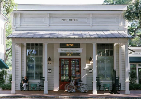 The Post Office at Palmetto Bluff by Historical Concepts.