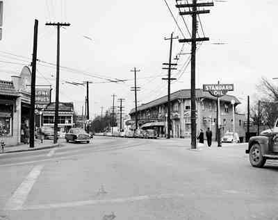 Early days in Little Five Points. Circa 1960.