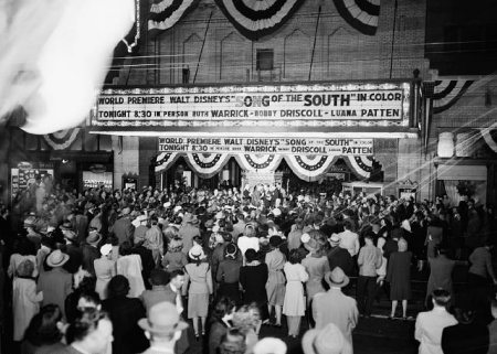 Walt Disney’s “Song of the South” grand world premiere at the Fox Theatre, October 1946.