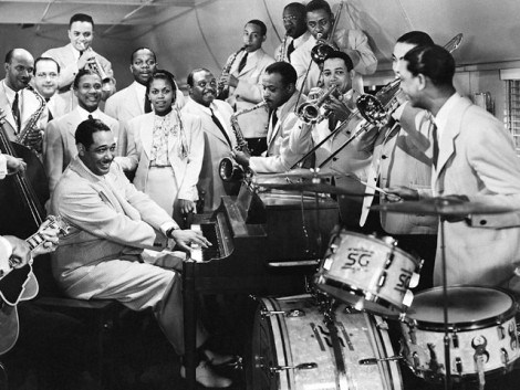 Duke Ellington and his band. Photo by Michael Ricci