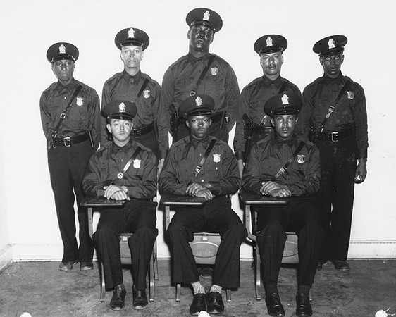 Atlantas First Eight Black Police Officers On April 30, 1948.